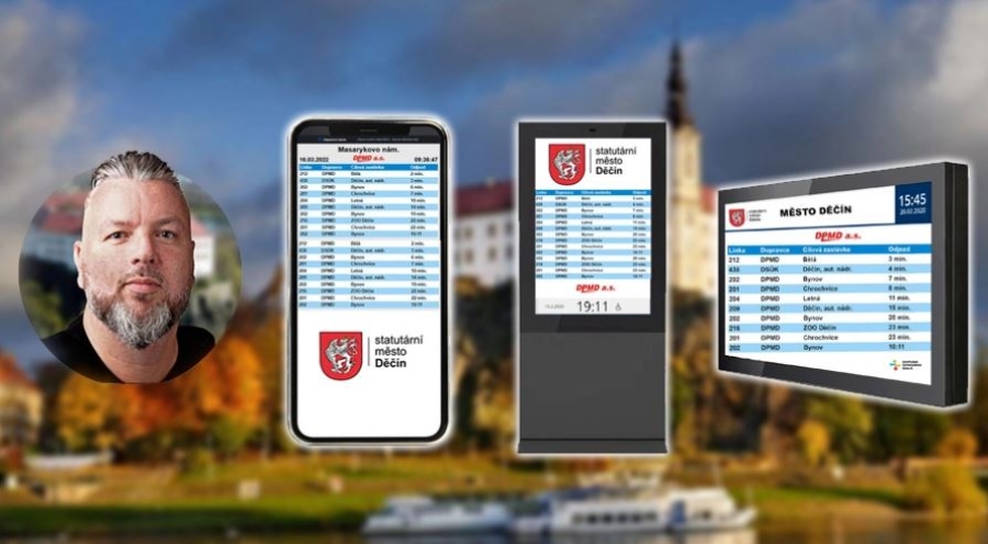 Martin Strnad: Inteligentní jízdní řády, cestující v Děčíně se mohou těšit na vyšší komfort