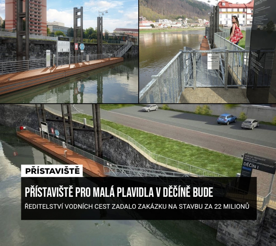 Přístaviště pro malé lodě bude