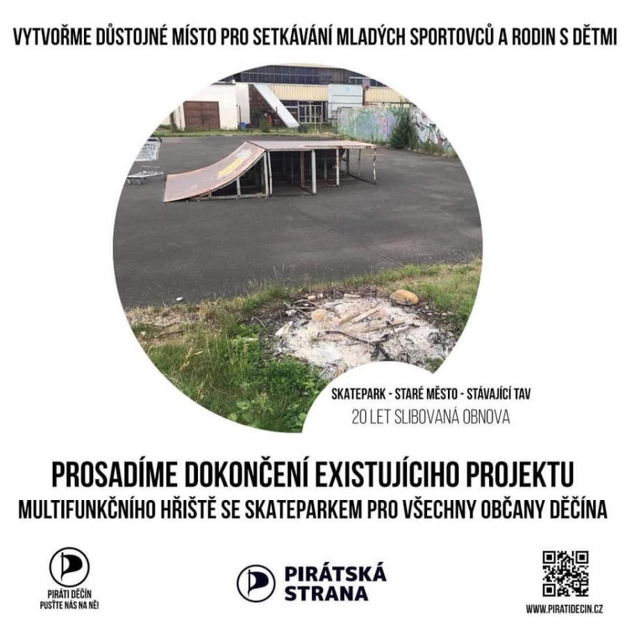 Multifunkční hřiště se skateparkem je dokončeno