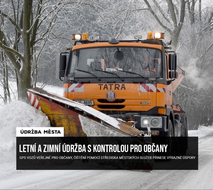Letní a zimní údržba s kontrolou pro občany