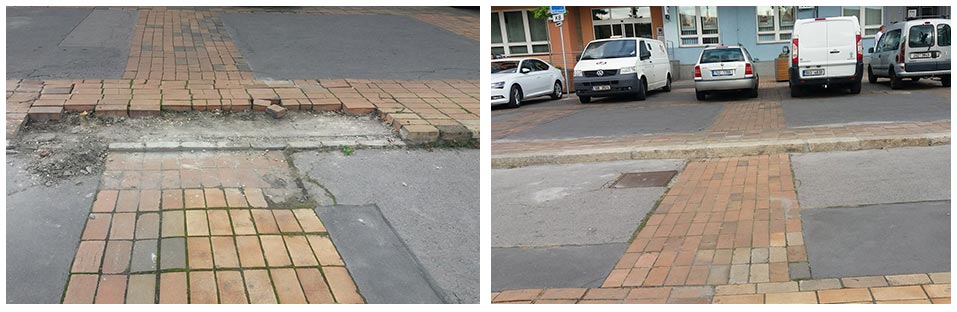 chodniky pred volbama